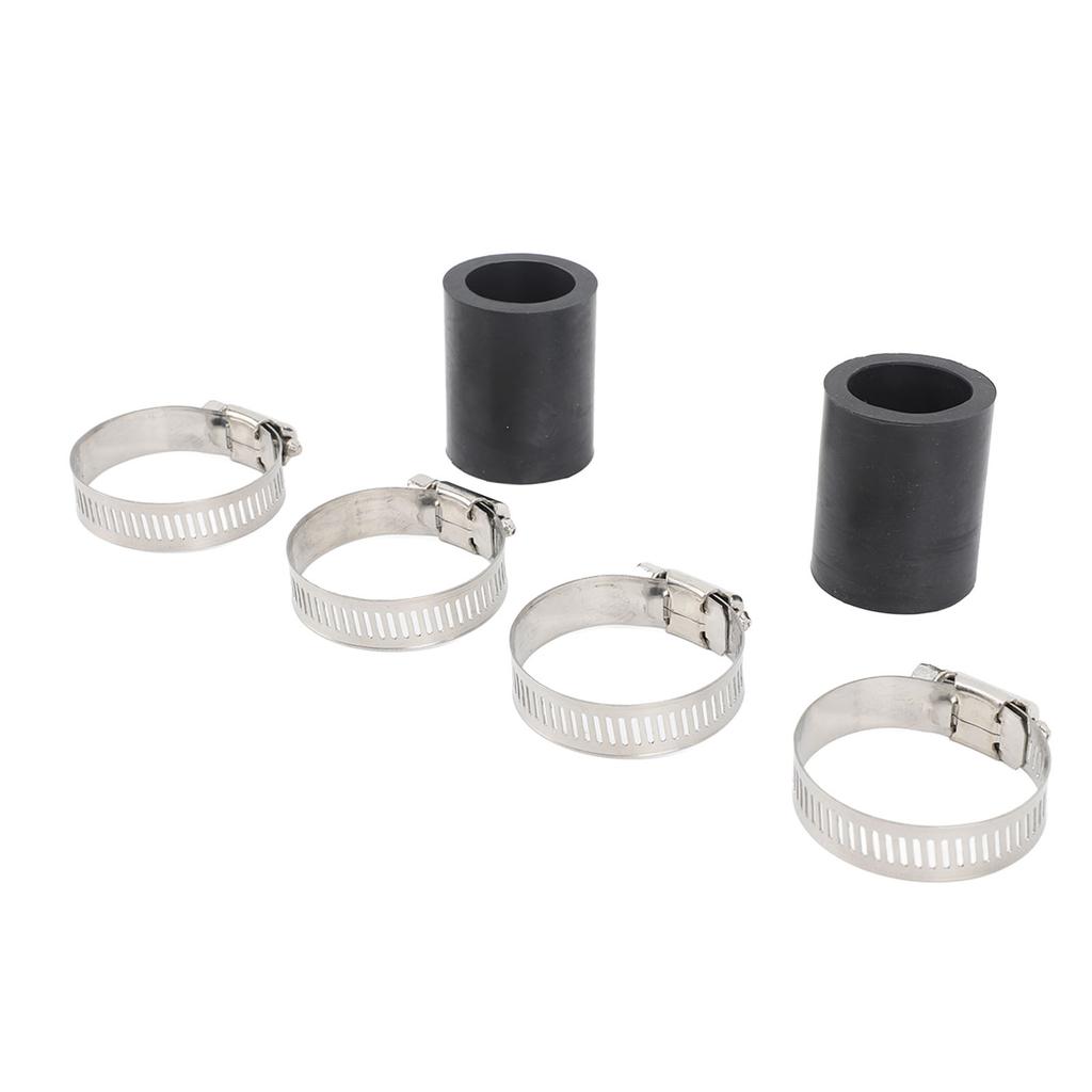 2Pcs 1in High Temp Pipe Clamps Connector Sturdy Exhaust Pipe Clamps Connector for Banshee 1987 To