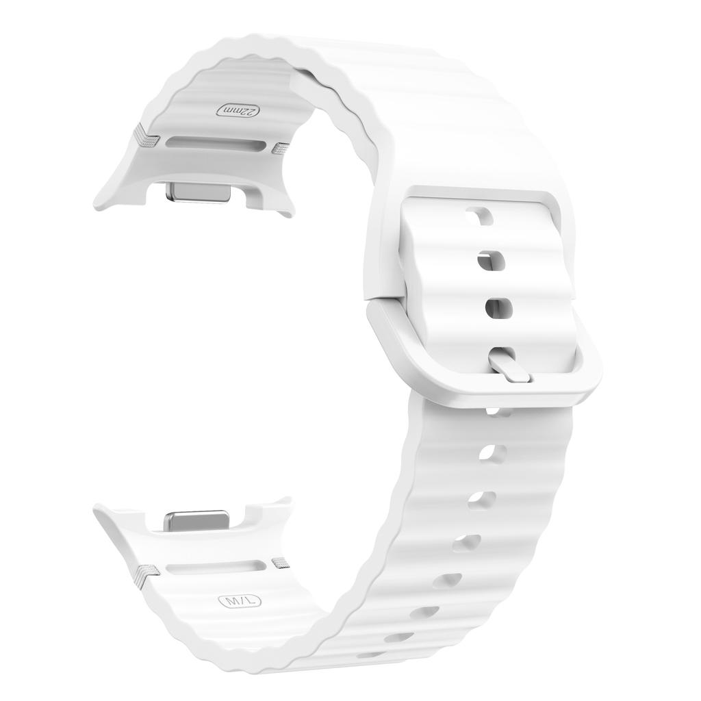 Silicone Band for Samsung Galaxy Watch 8 Classic/40 44mm Smart Band for Galaxy Watch 40/44mm Watch 8 Classic Accessories Strap