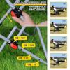 Outdoor Chair Camping Folding Lightweight Reclining 4-level Adjustment.
