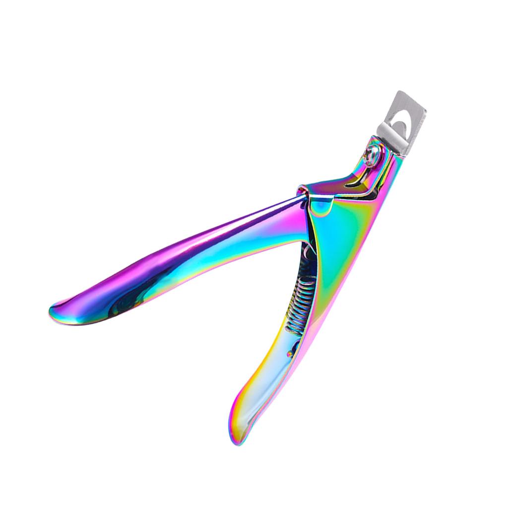 Acrylic Nail Clippers Professional Nail Clippers Cutters for Acrylic Nails Fake Nail Tips Stainless Steel Nail Trimmer