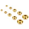 20-50 Stuks 4mm 5mm 6mm 8mm Roestvrij Staal Rond Plat Rondelle Afstandhouders Kralen DIY Bedels Telkraaltjes voor Sieraden Maken Onderdelen
