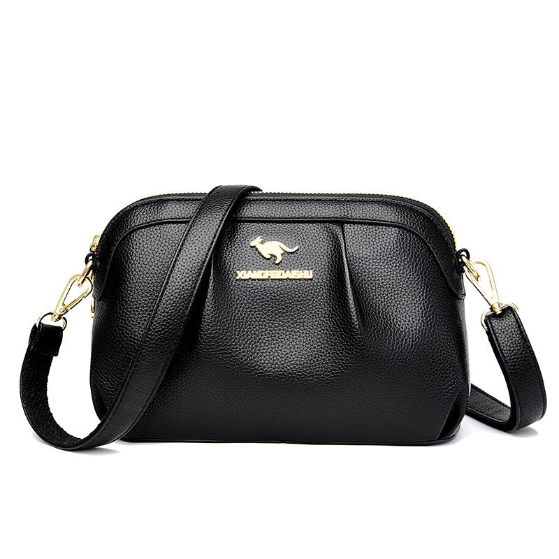 Luxury Soft Leather High-Quality Women's Messenger Bag