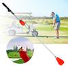Sport Golf Swing Trainer Training Warm Up Stick Equipment Adjustable force for Adult Practicing (red )