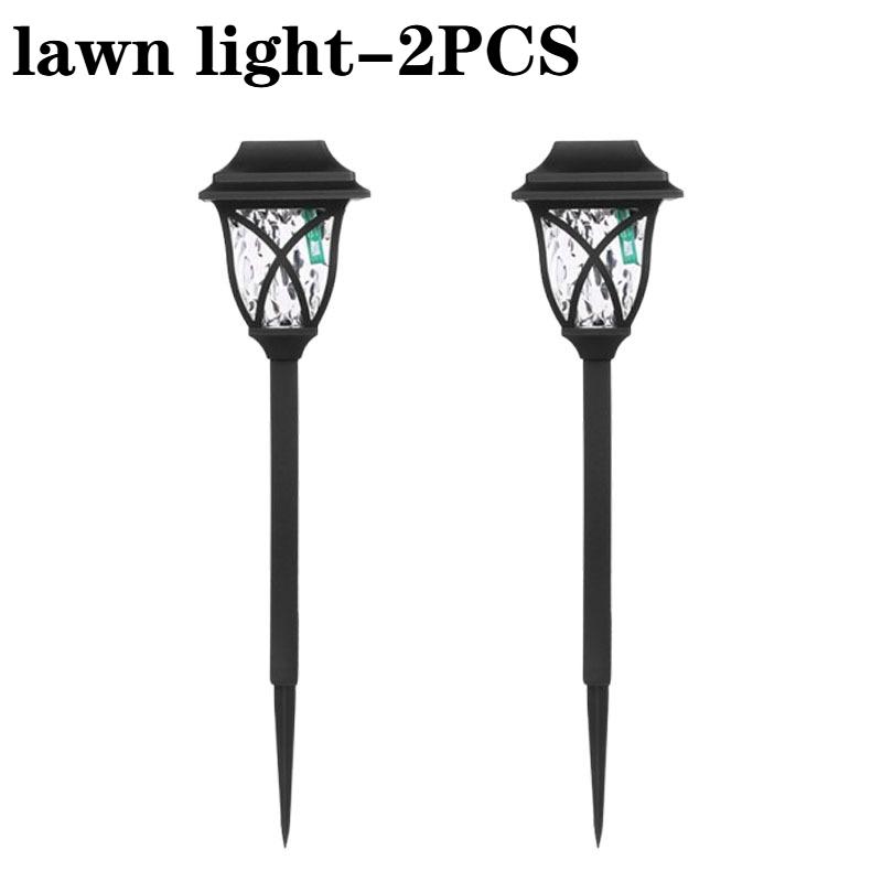 Solar Garden Lights Waterproof Outdoor Yard Lawn Decor LandscapePathway Lights for Yard Garden GrassDecoration with Ground Stake