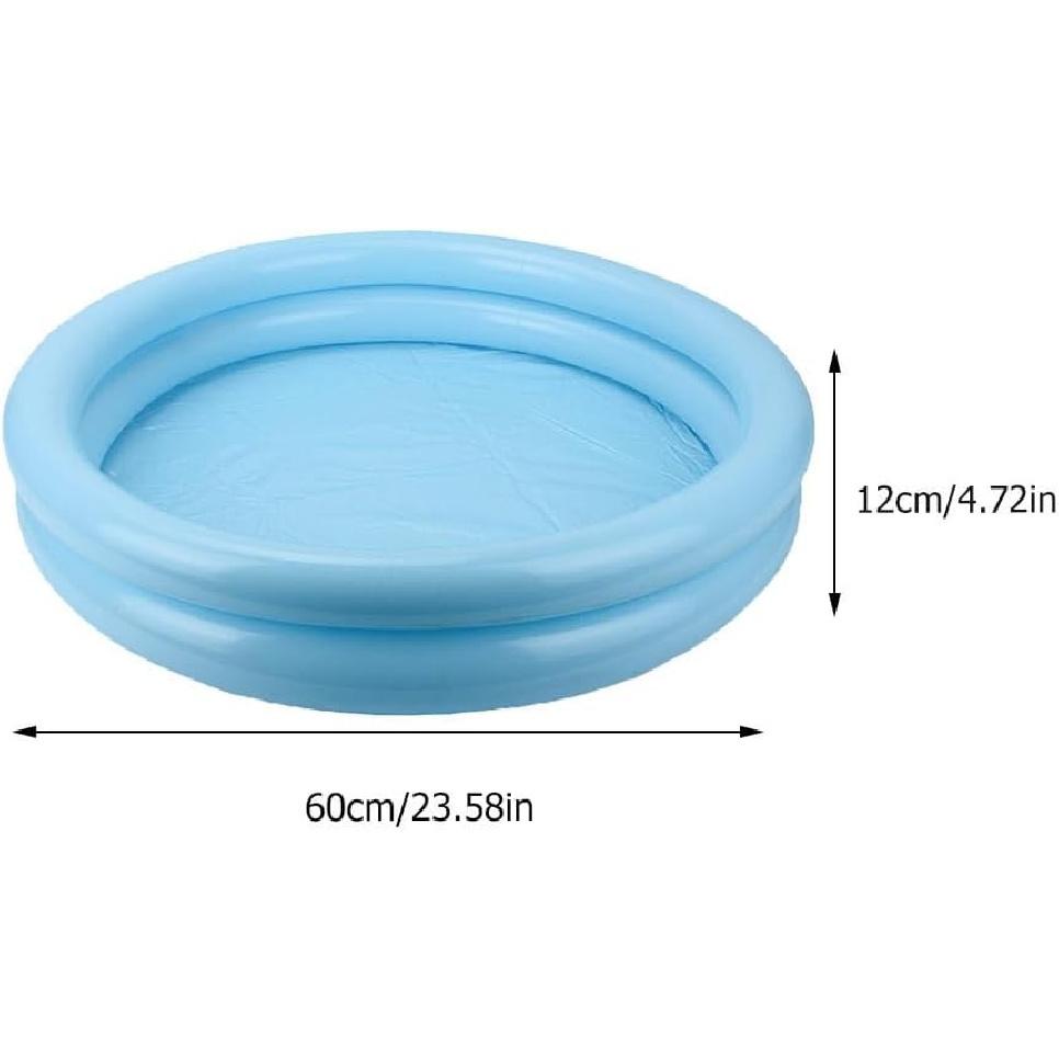 2pcs Inflatable Sand Tray Inflatable Swimming Pool for Floating Fishing Game Bathtub Portable Sand Tray Outdoor Party Food