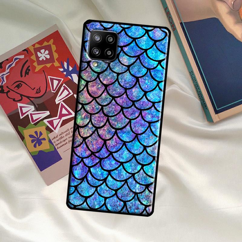 Mermaid Tail Scale Case For Samsung Galaxy A52 A32 A12 A33 A06 A16 A26 A36 A56 A15 A53 A13 A34 A54 A14 A35 A55