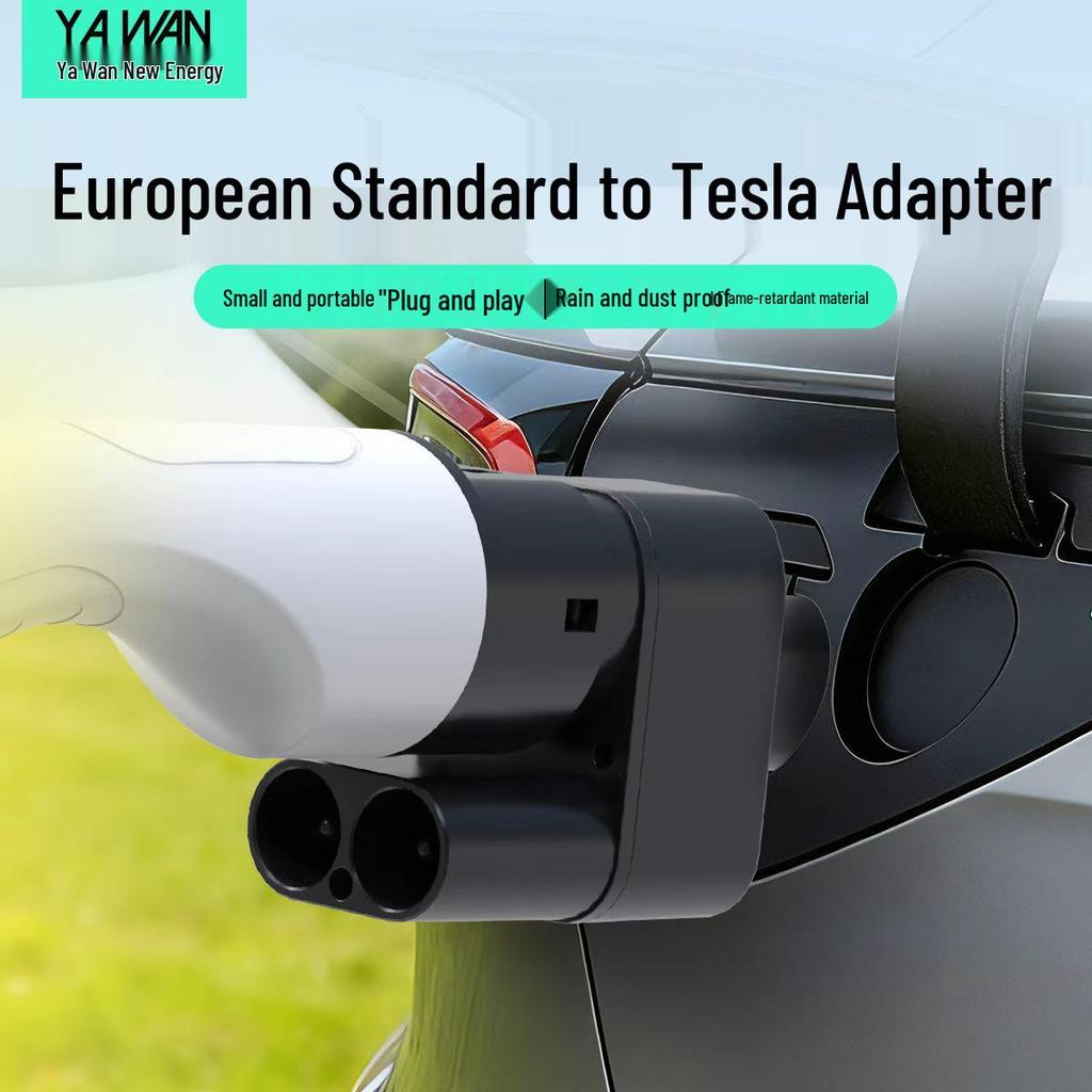 Adaptador de Carga Europeo CCS2 a Tesla NACS