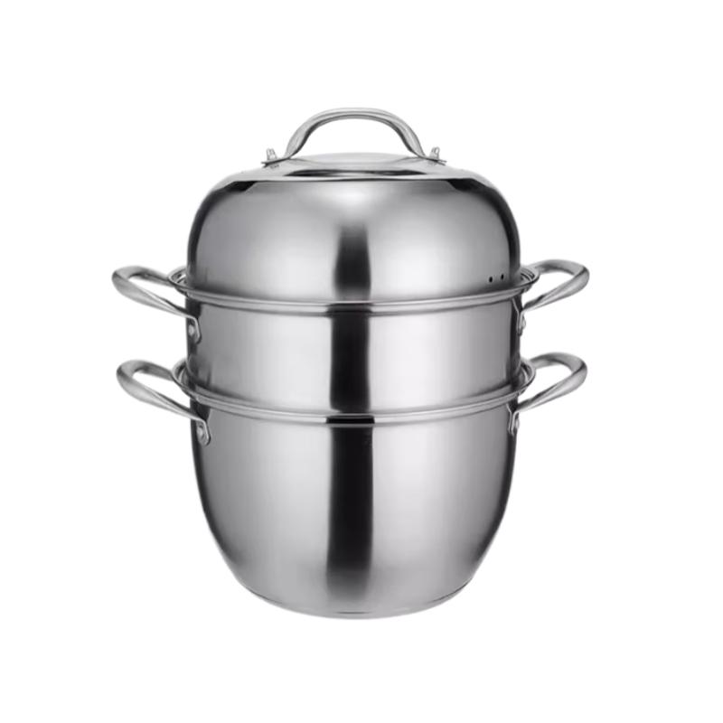 SULLE 30cm 3-Layer Stainless Steel Steamer Pot