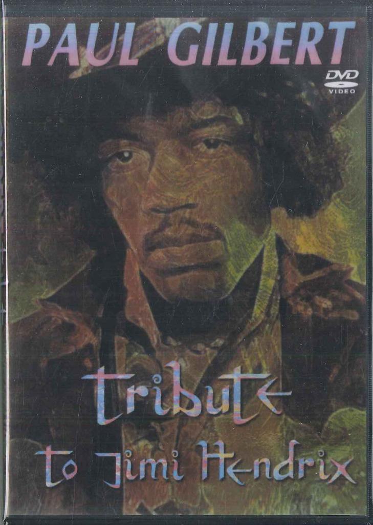 DVD PAUL GILBERT - Tribute To Jimi Hendrix (DVD-R) NONE NOT ON LABEL Non Japan Music Video Used
