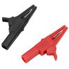 2PCS U08 4mm Brass Insulated Crocodilian Clip Electrical Test Clamp 32A1000V Test Equipment Parts