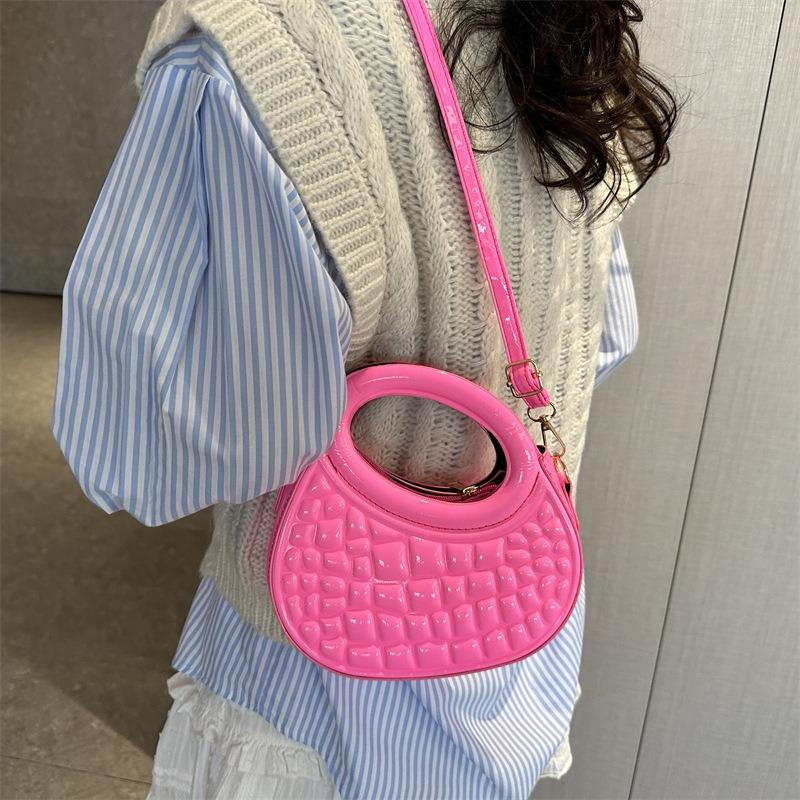 Popular Diamond Bag Women's New Fashion Messenger Bag Women's Versatile Shoulder Handbag