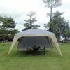 Rainproof Camping Tarp with Side Wall