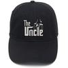 Lyprerazy The Uncle Washed Cotton Adjustable Unisex Women Unisex Hip Hop Cool Flock Printing Baseball Cap