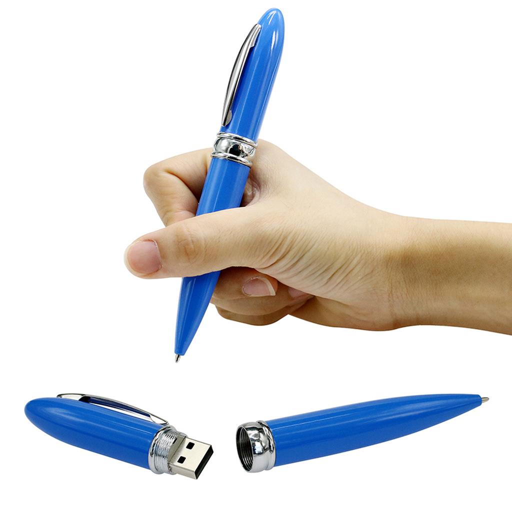 New Ballpoint Pen Model USB Flash Drive USB 2.0 Pen Drive Memory Stick Disk 8GB 16GB 32GB 64GB 128GB 256GB Pendrive Student Gift