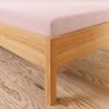 TRAUMHAFTE PREMIUM Rosa Jersey Spannbettlaken 140x200cm
