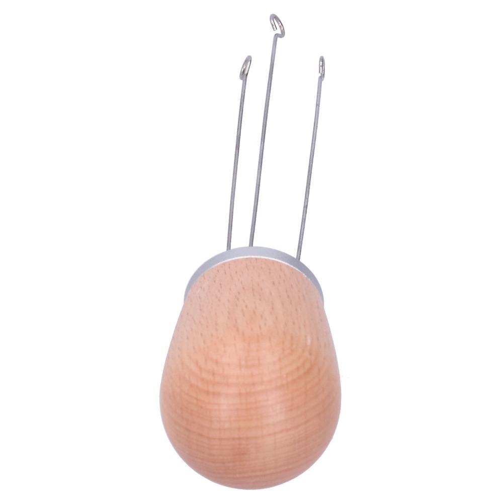 Wooden Handle Needle Coffee Stirrer 304 Stainless Steel Needles Coffee Leveler Tool For Barista