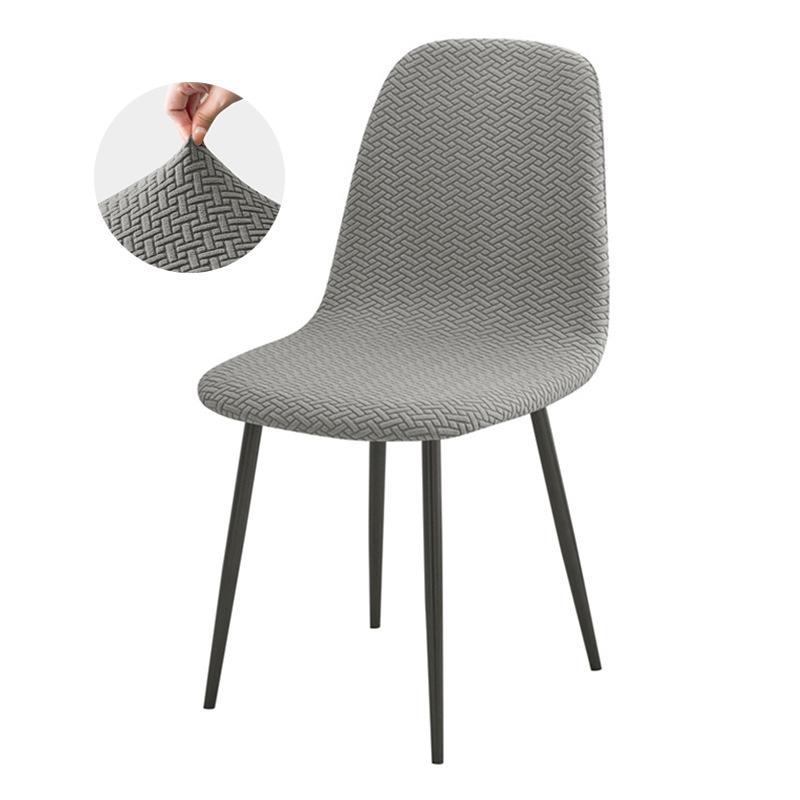 Jacquard Stuhlbezug für Zuhause, Hotel und Restaurant Esszimmer Eames Shell Staubschutzabdeckung