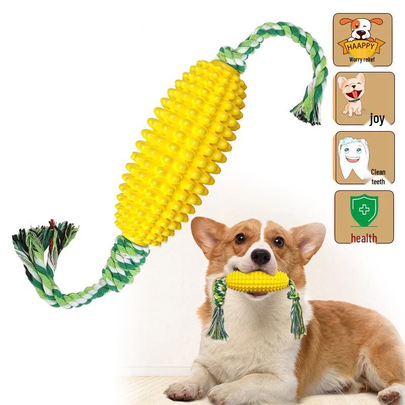 

Dog Corn Molar Chew Toy - 2 Pack