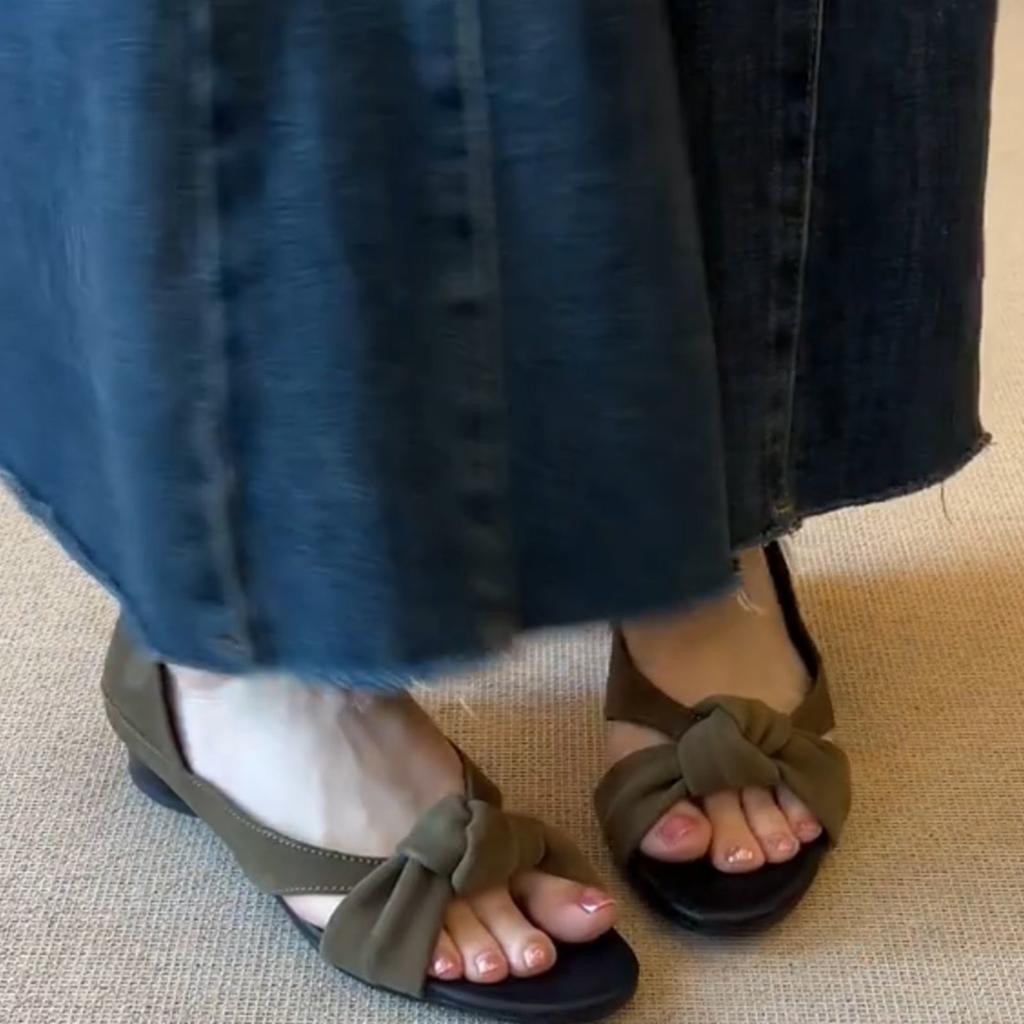 Vintage suede cross strap wedge sandals women's summer wear ultra-comfortable versatile Roman shoes open-toed high heels