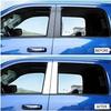 4x Chrome Car Window B Pillar Post Trim Accessories For Ford F150 F-150 2004-14