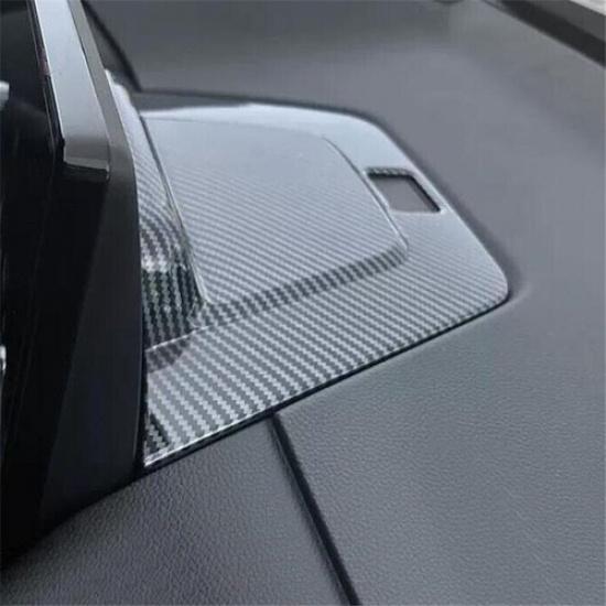 Carbon Fiber Center Console Navigation Panel Trim For Honda CR-V CRV 2023 2024