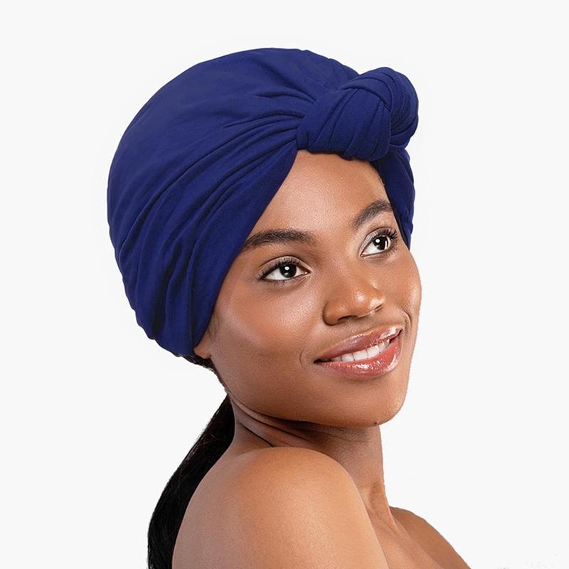 1PC Knot Hat Home Hair Scarf Fashionable Skin Friendly Religious Comfortable Vacation Styling Cotton Travel Photography Fashion