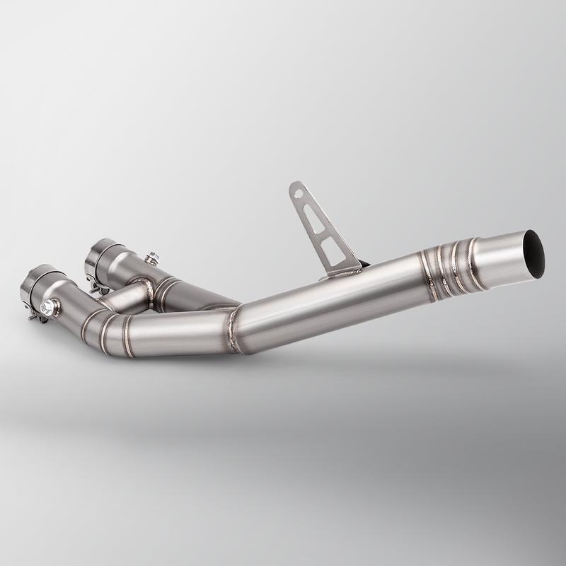 Slip On For YZF-R1 R1 R1M MT10 2015 - 2022 Motorcycle Exhaust Escape System Connect the original muffler Middle Pipe