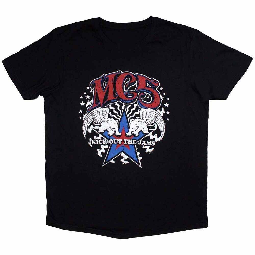 Kick Out The Jams MC5 Band Shirt Classic Black  1K0012 Unisex T-Shirt XXL
