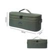 Outdoor Camping Storage Bag, Portable Handbag for Stove, Tableware & Sundries, Large Waterproof Camping Gear Organizer