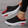 Women'S Lightweight Breathable Mesh Casual Sneakers - Low-Top Round Toe Slip-On Shoes with Foam Sole & Microfiber Lining