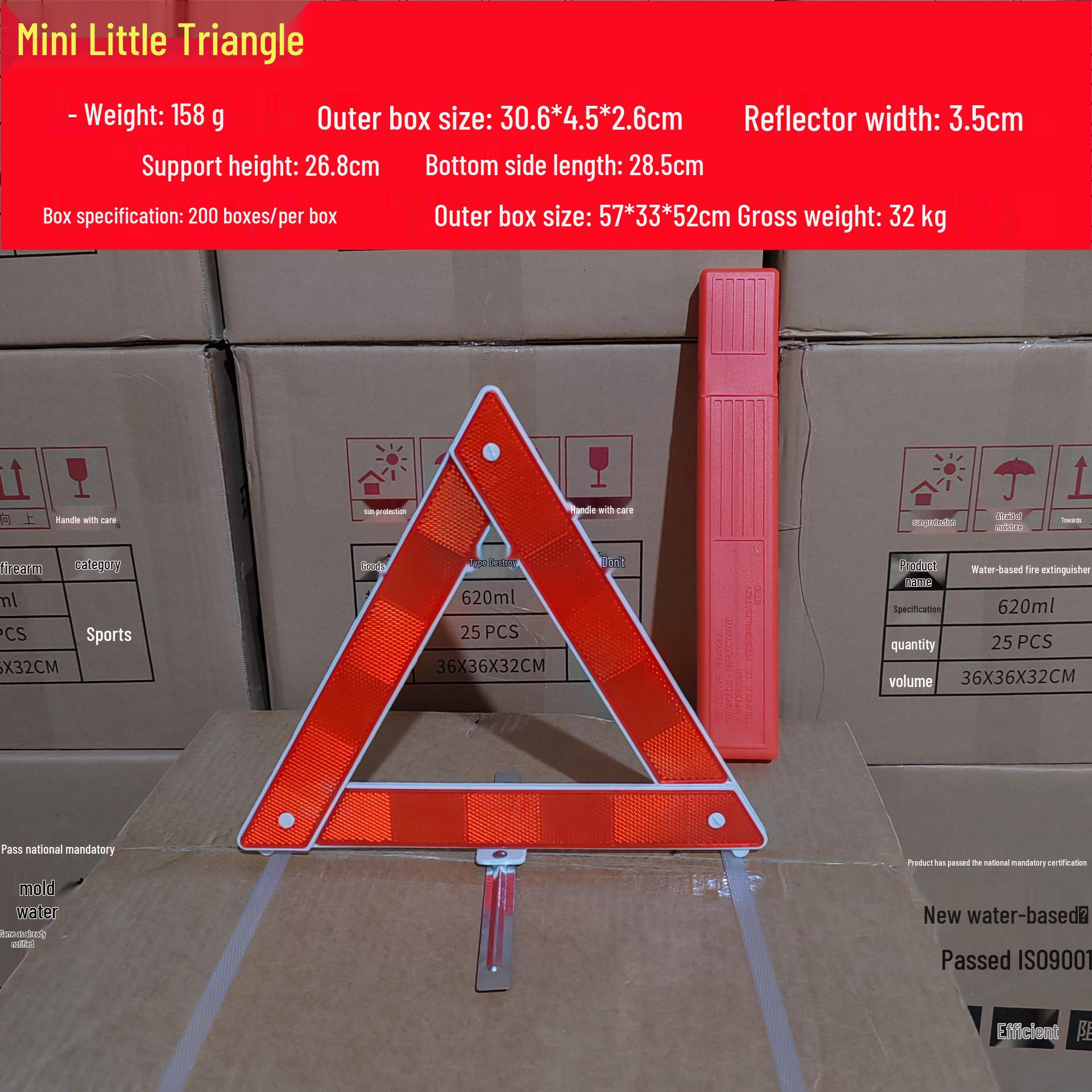 

Складной светоотражающий автомобильный штатив-знак аварийной остановки