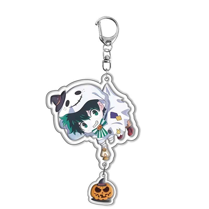 

Japanese anime My Hero Schoolcute character keychain Bakugou Katsuki Midoriya Izuku acrylic keychain bag pendant decoration