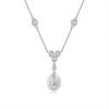 Elegant 925 Silver Clavicle Chain: High-End Moissanite Necklace, Non-Fading, Hot-Selling Women's Jewelry