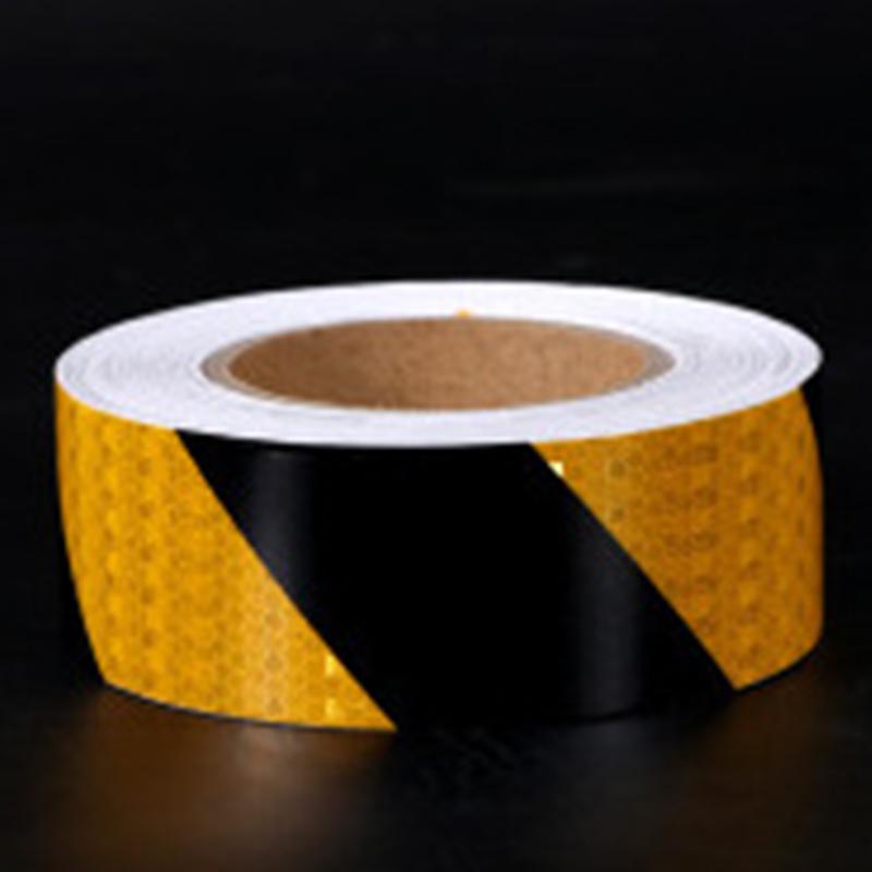 1 Roll Shining Reflective Safety Warning Tape Self Adhesive Twill Printing Reflective Tape For Car