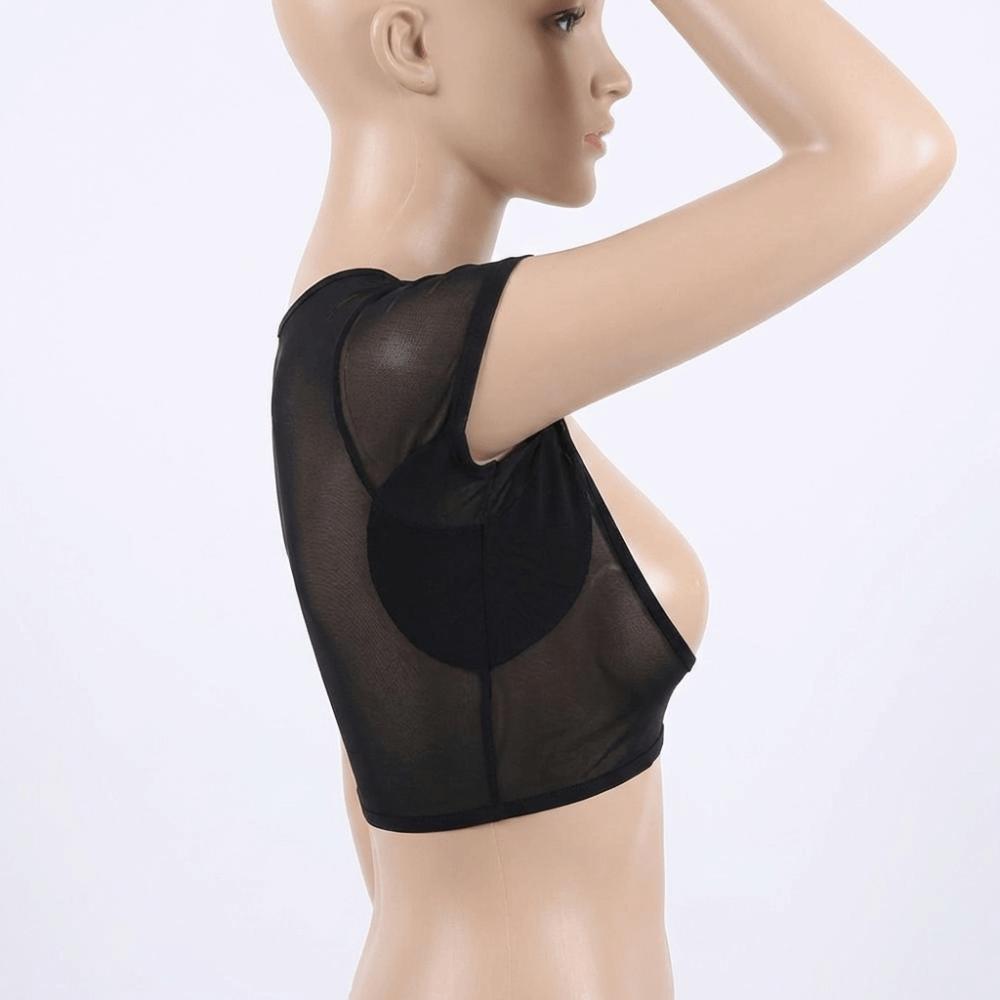 Reusable T-shirt Shape Sweat Pads Ultra-thin Armpit Care Pads  Vest Absorbent