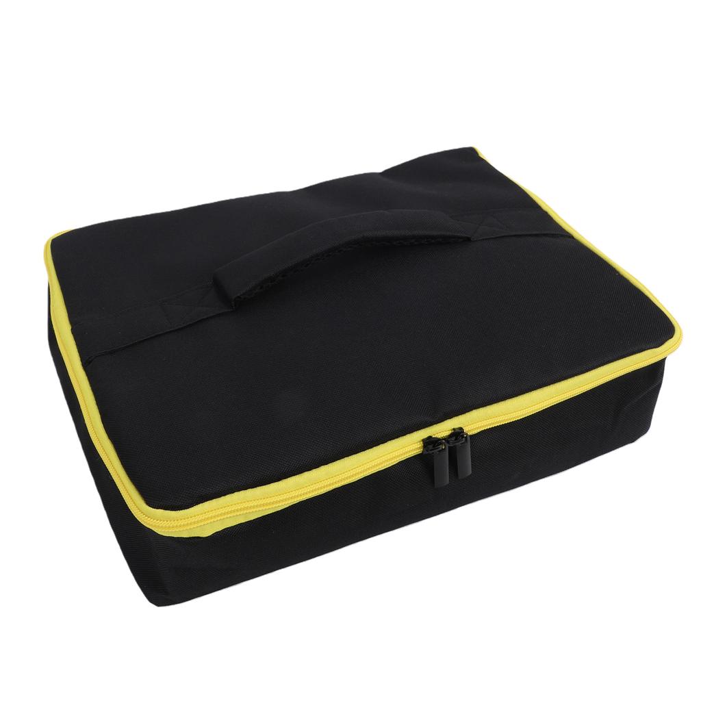 Angle Grinder Storage Bag Fit for DCG416B Lightweight Portable Carrying Box with Foam Dividers Large Zippered Mesh