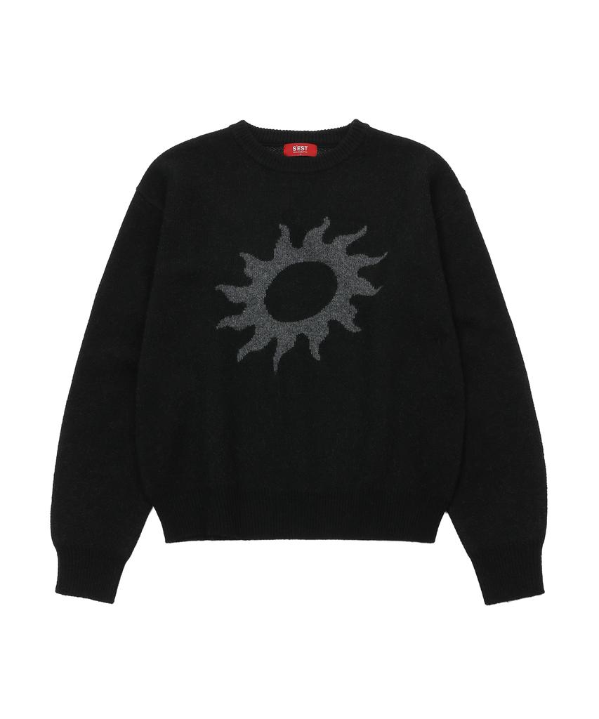 S'EST Solaris Jacquard Knit Black