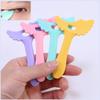 Hollow Out Eyeliner Stencil Wing Tip Drawing Lipstick Wearing Aid Face Cream Mask Applicator Makeup Beauty Tool