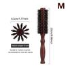 6 Style Wood Handle Round Rolling Brush Straight Twill Hair Comb Boar Bristle Round Barrel Hair Curling Brush Hairdressing Tool