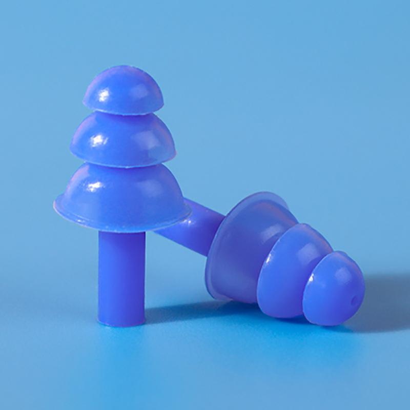 10Pairs Soft Silicone Ear Plugs Waterproof Noise Insulation Sleeping Swimming Earbuds Multi-functional Anti-noise Study Earplug