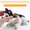 Cute Dog Decorations for Car Shaking Head Husky Bobble head Dog Car Ornaments Arrangement Separated Head & Body