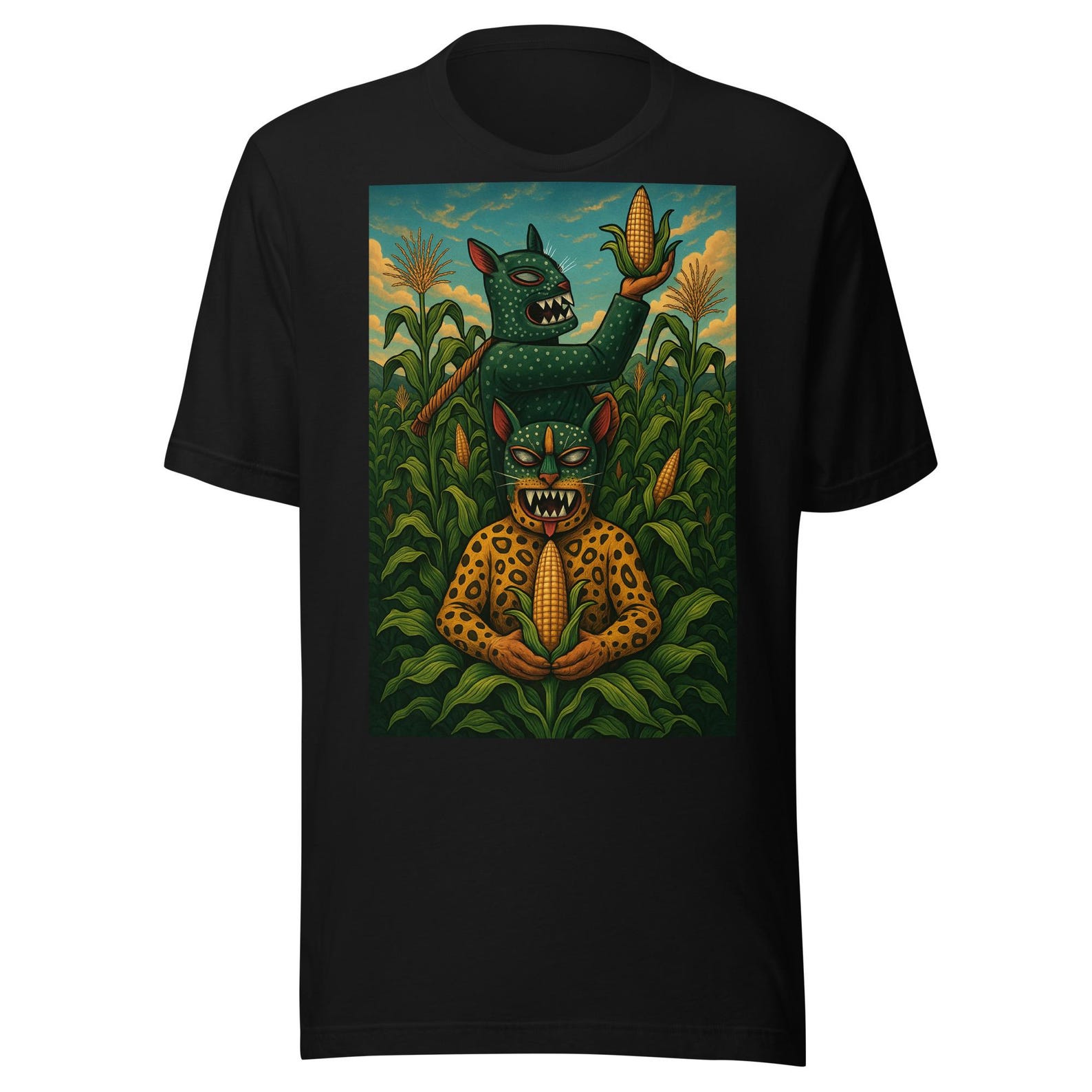 Aztec Corn Field Unisex t-shirt M