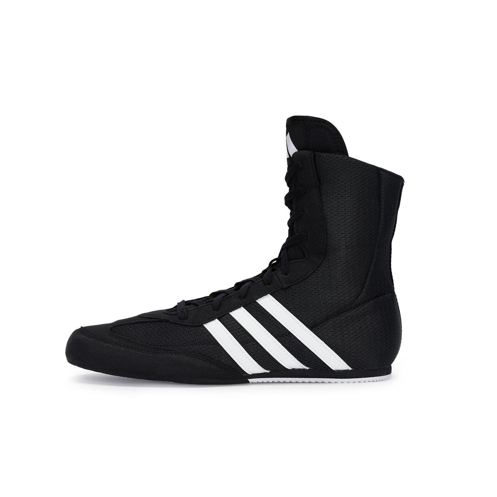 Adidas Box Hog 2.0 Abrasion Resistant High top Training Shoes Unisex Carbon Black White FX0561(Team80-S-BOX)