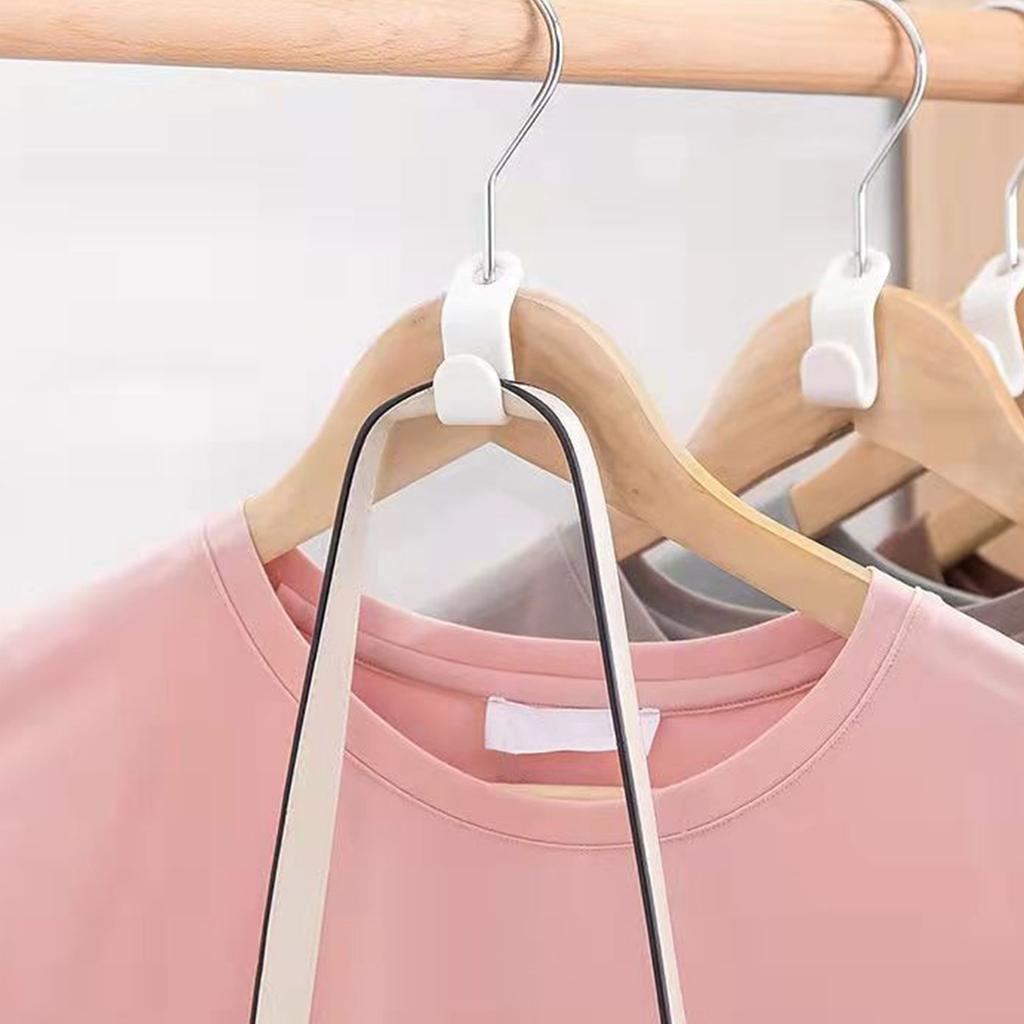 50Pcs Heavy-Duty Space Saving Cascading Connection Hooks Cascading Hanger Hooks Hanger Extender Clip Hangers Accessory