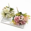 Artificial Flowers Bouquet European-Style Holding Exquisite Roses Wedding Christmas Decorations for Home DIY Vases Fake Plants
