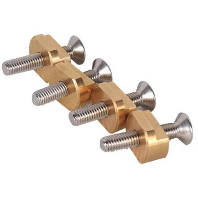 4Pcs 6mm Hydrofoil Screw Mounting T-Nut Surfboard Hydrofoil Screws for most Hydrofoil Tracks Surfing Easy to Use
