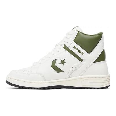 Sneakers Unisex Undefeated x Weapon High Chive Bianco Bianco Vintage Egret A08657C