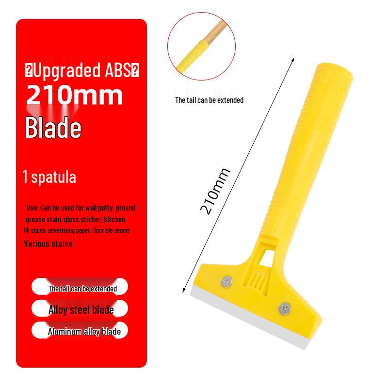 Multi-Purpose Cleaning and Scraper Tool Set: Putty Knife, Caulking Scraper, Glass Degumming, Wall Peeler