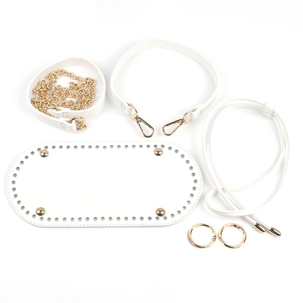 

Набір з 5 предметів для виготовлення сумок Ручки для дна Ремінці через плече Запасні частини для сумок Ручні матеріали для ремонту DIY-вироби для початківців