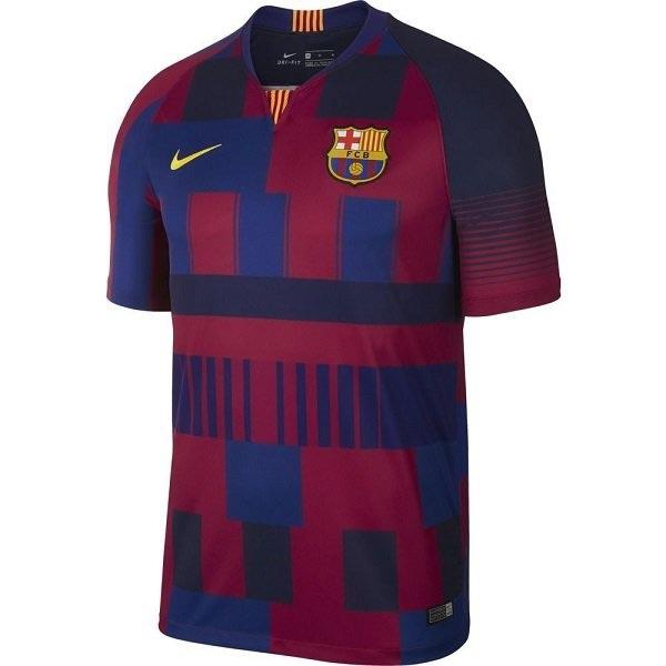 Nike FC Barcelona 20th Anniversary Home Stadium Soccer Jersey  Red Blue  Men s 943025-456 S
